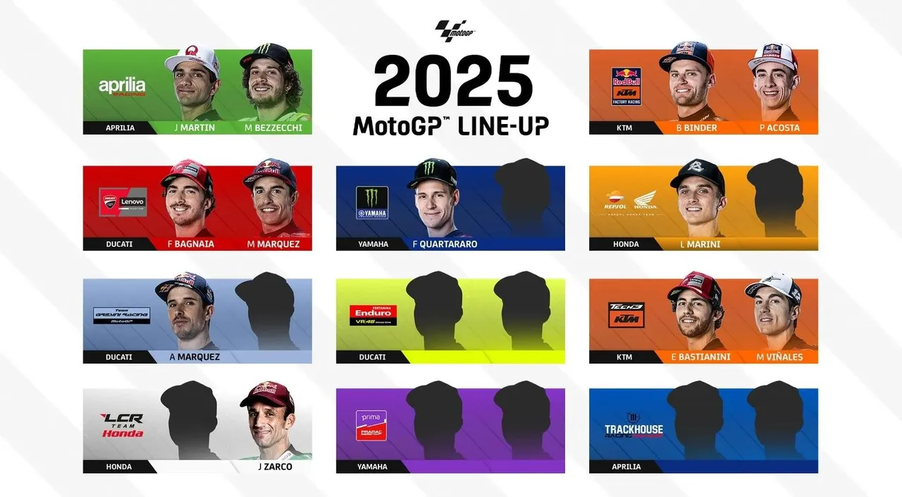 Susunan Pembalap MotoGP 2025 usai Gresini Perpanjang Kontrak Marquez